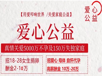 五营捐卵助孕生子 爱心志愿者招募